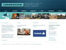 Tablet Screenshot of camandona.ch